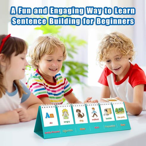 Silly Sentence Building for Kids, Speech Therapy Learn to Read, Educational Toy for Preschool & Kindergarten
