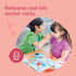 25-Piece Set, 3+ Melissa & Doug Get Well Doctor Kit, Toddler Doctor Play Realistic Pretend Play Toys & Accessories