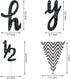 Boao Pre-Strung Half Birthday Decorations Set, 6 Months Happy 1/2 Birthday Banner, Cake Topper for Baby Shower