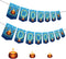 Happy Diwali Banner for Festival of Lights Party Decorations, NOT NEED DIY Deepavali Decorations Mother Laxmi