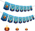 Happy Diwali Banner for Festival of Lights Party Decorations, NOT NEED DIY Deepavali Decorations Mother Laxmi