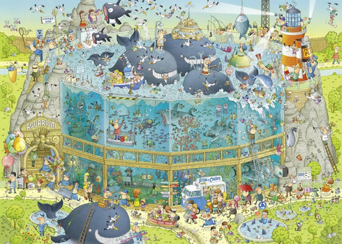 Heye 29777 Ocean Habitat Puzzle, 1000-Piece