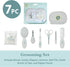 Set 8 Little Me Baby Grooming - Piece Essential Kit with Brush, Comb, Nail Clippers, Nail File, Toothbrush, Safety