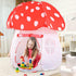 Play Tent for Kids, Pop Up Indoor Outdoor Playhouse with Exquisite Mushroom Design