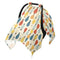 Mazeann Vintage Light Bulbs Car Seat Cover Baby Breathable Soft Infant Carseat Covers