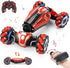 Gesture Sensing RC Stunt Car, 4WD Remote-Controlled Vehicle, Bidirectional Drifting Off-Road with Music & Lights