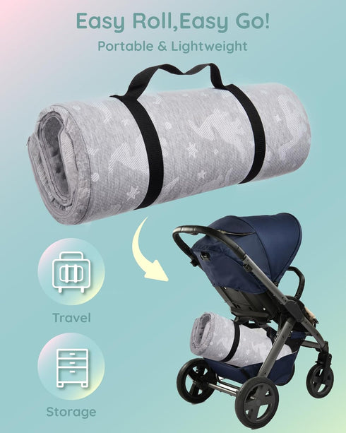Pack 38"x26"X1.5", Pack Lilian&Gema and Play Mattress Portable Mattress for Playpen, N Play Mattress Topper, Soft