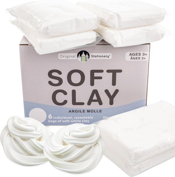 Original Stationery Soft Clay for Slime Making - Moldable Modeling Clay for