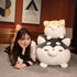 Plush Husky 12 Inch Stuffed Animal - Cuddly Dog Hugging Pillow for Kids and Lovers