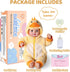 5-Piece Set 15-Inch 3+, BABESIDE Value Realistic Baby Doll Includes Soft Body Doll, Outfit, Bottle, Magnetic Pacifier