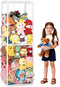 Cerpourt Stuffed Animal Storage,PVC Tube Zoo Stuffed Animal Holder with Elastic Band,Space Save
