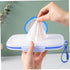 Pineeseatile 2PCS Wet Wipes Dispenser Box, Waterproof Refillable Plastic Baby Wipes Dispenser with Sealing Lids