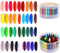 FANYUETIAN peanut crayons - washable crayon for toddlers 1-3 & kids ages 4-8,