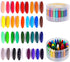 FANYUETIAN peanut crayons - washable crayon for toddlers 1-3 & kids ages 4-8,