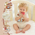 0 3 6 12 TYRY.HU Car Seat & Stroller Activity Toy,Soft Plush Cot Hanging Toy, Baby Rattle Toy with Strap,Developmental