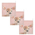 YETTASBIN Cute Deer Muslin Baby Hand Washcloths, Soft Cotton Bath Face Towel, 4