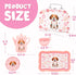 Set 3-8, Lajeje Dog Toys for Kids Plastic Tea Party for Toddlers & Little Girls Ages Puppy-Themed Pretend Play Kitchen