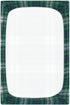 Emelivor Tartan Plaid Green Baby Crib Sheets for Boys Girls Mini Crib Sheets Fitted Crib Mattress Sheet for Newborn