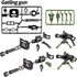 Weapons Pack Military Accessories, U.S Heavy Weaponry Toys, Compatible with Major Brand, 3 Years Old+