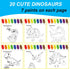 ALNETI 3-5 5-7 3 5 4 Paint with Water Coloring Books for Toddlers - Watercolor Painting Activities for Kids Ages
