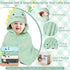 Sublaga 15 5 10 32x32 PCS Hooded Baby Towels, Soft Baby Towel, Absorbent Baby Bath Towel, Styles Baby Towels and PCS