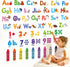 DECOWALL DS-8044 Animal Alphabet Numbers Colour Decals Stickers Kids Peel and Stick