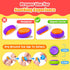9 Pack LESONG Fidget Sensory Toys for Kids: Quiet Textured Finger Spinner Toys - Sensory Texture Stress Toys for Kids