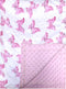 Citihomy Baby Blanket for Girls Butterfly Pink Minky Super Soft Double Layer Receiving
