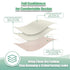 (14 Pack) 4.7 inch wegreeco Nursing Breast Pads + Laundry Bag & Travel Storage Bag, - Washable & Reusable Breastfeeding