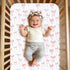 Set 4 Sets, Set Set, Crib Bedding for Baby Girls and Boys, Piece Infant Nursery Bedding Baby Comforter for Crib, Pink