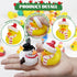 50Pcs Christmas Rubber Ducks for Boys, Girls, Kids and Toddlers,Christmas Ducks for Jeeps Ducking, Xmas Themed Duck
