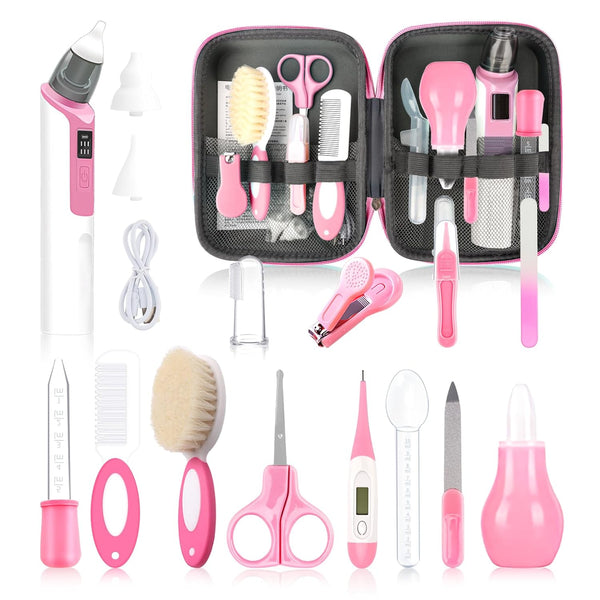 Baby Grooming Kit, Infant Safety Care Set with Baby Nose AspiratorBaby Hair