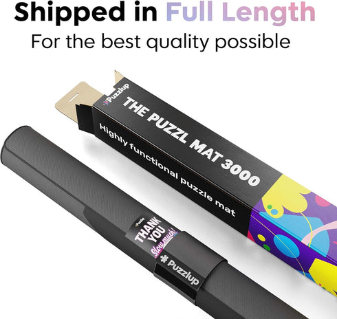 37 59 Inches 3000 Packaging Premium Puzzle Mat - x - Up to Pieces - Jigsaw Puzzle Roll Up Mat - Non Slip Rubber Bottom