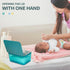 Wipes Dispenser, One-Handed Operation Wipe Holder for Baby & Adult, Seal-Designed Wipes Container for Bathroom Keep