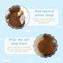 5pcs 14.5" Mommy MaoGoLan Otter Stuffed Animal - Sea Otter Plush with Babies Inside, Soft Cute Stuffed Otter Plushies