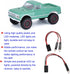 2Pcs Scx24 1/24 1/18 RC Car LED Light Kit, Universal Modified LED Light for Axial for Scale Remote Control Car White