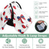Mazeann 4th July Strawberry Bows Car Seat Cover Baby Breathable Soft Infant Carseat Covers Canopies Babies Carrier
