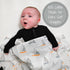 Swaddle Blanket | 100% Muslin Cotton | Gender Neutral Newborn and Baby Nursery Essentials for Girls and Boys, Registry | Sailboat Print by LollyBanks