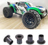 RC Car Flanged Tube Parts, 4Pcs Steel Flange Tube Fits for Arrma 1/10 Remote Control Car