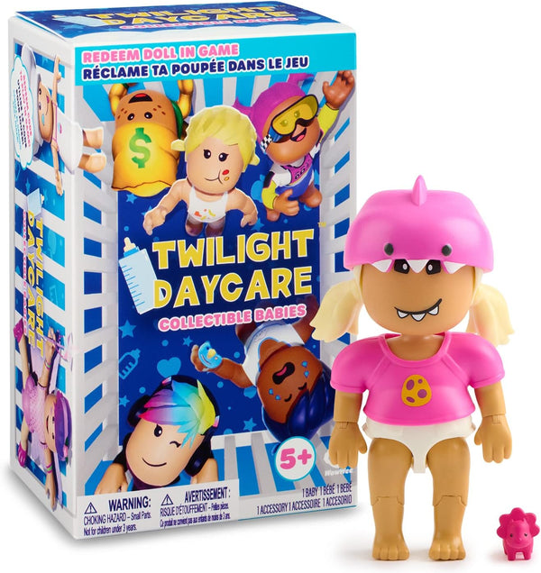 Twilight Daycare Collectible Baby Dolls – Mystery Metaverse Doll for Online Game, 1 Count