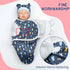 17-22 Inch 2pcs Reborn Baby Doll Blanket Accessories for Reborn Dolls Girls/Boys Soft Cotton Blue Bear Blanket Toddler