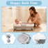 EverKiddo (0-24 Collapsible Baby Bathtub with Newborn Sling, Baby Bath Tub with Quick Drainage Design, Infant Bathtub
