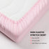 52x28 Inch Set 2 52x28 Inch (Pack 2)) Baby Crib Sheets Girl, Toddler Bed Sheets Fitted for Standard Crib Mattress