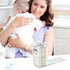 Ugotfeels 2 Breastmilk Storage Container with L Shaped Dividers to Flatten Standing Breast Milk Bags in Organizer Bins