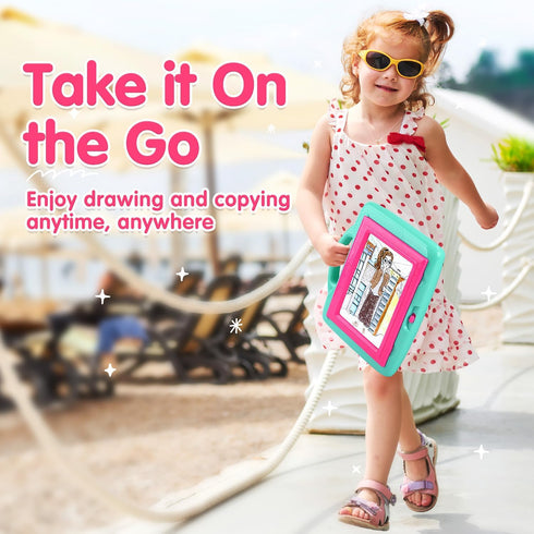 6-12, 6+ PLAY Light Up Tracing Pad for Kids, LED Tracing Pad Toys for Girls Ages Arts & Crafts Writing Drawing Tracer