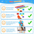 DOSEVENTOY 14Pcs Quiet Fidget Toys for Kids,Silicone SensoryToys,Worry Stones for Anxiety,Fidgets for Classroom,Easter