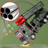 Youlechen 8 3 4 5 6 Army Toys for Boys, Military Toys with Missiles, Army Truck Toy with Light & Sounds, Die-cast