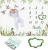 Preboun Baby Monthly Milestone Blanket 40"x60" Mallard Duck Months Blanket Photo Props
