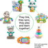 Fisher-Price Linkimals Play Together Panda Plush Baby Learning Toy for Ages 9+ Months, Compatible with Linkimals
