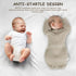 0.5 13-19 lbs, MEXXI Swaddle Baby Sleep Sack with Arms Up, Baby Transitional Swaddle with Double Zipper, TOG, M